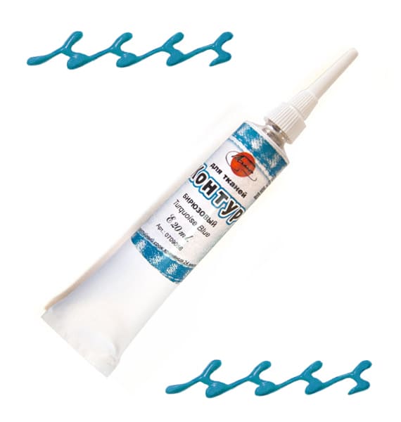 biryuzovyy_kontur_po_tkani