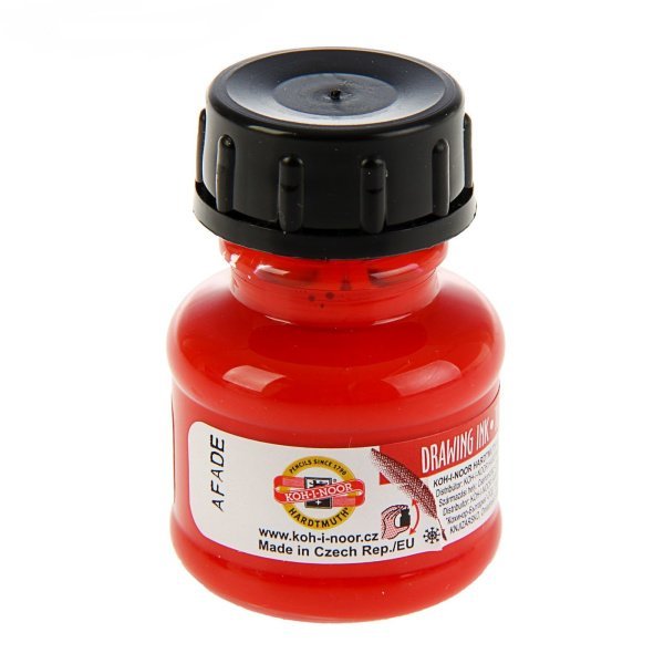 тушь кохинор красная